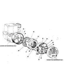 Elec Motor Assy parts for Craftsman Generator 919679370 from AppliancePartsPros.com