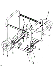 Wheel Kit parts for Craftsman Generator 919679500 from AppliancePartsPros.com