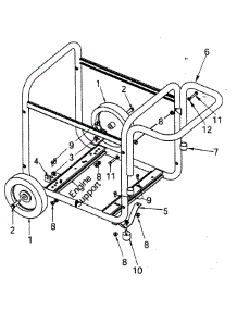 Wheel Assy parts for Craftsman Generator 919679501 from AppliancePartsPros.com