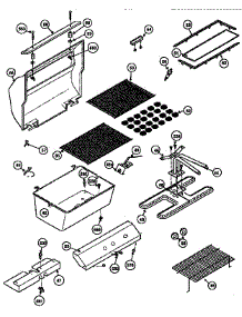 Grill And Burner Section parts for Kenmore Gas Grill 920.154420 (920154420, 920 154420) from AppliancePartsPros.com