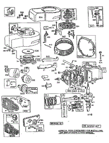 Replacement Parts parts for Briggs & Stratton Lawn & Garden Engine 92900 TO 92999 (5001 - 5093) from AppliancePartsPros.com