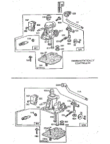 Carburetor Assembly parts for Briggs & Stratton Lawn & Garden Engine 92900 TO 92999 (5001 - 5093) from AppliancePartsPros.com