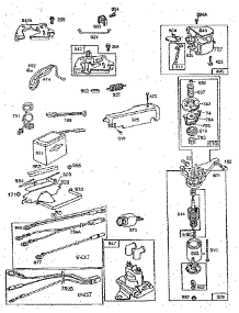 Starter Motor parts for Briggs & Stratton Lawn & Garden Engine 92900 TO 92999 (5001 - 5093) from AppliancePartsPros.com