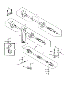 Arm Shaft Drive System parts for Singer Mechanical Sewing Machine 93220 from AppliancePartsPros.com