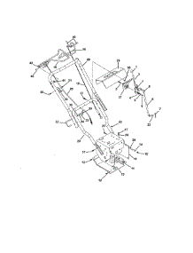 Handlebars & Controls parts for Ariens Gas Snowblower 93250500 (101-1500) from AppliancePartsPros.com