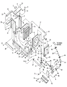 Radiator (Models 9348-2 & 9349-2) parts for Generac Generator 9348-2 from AppliancePartsPros.com