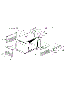Compartment parts for Generac Generator 9350-2 from AppliancePartsPros.com