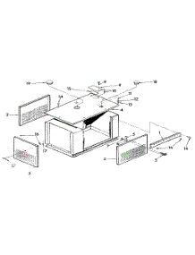 Compartment parts for Generac Generator 9351-3 from AppliancePartsPros.com