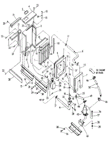 Radiator (Models 9350-3 & 9351-3) parts for Generac Generator 9351-3 from AppliancePartsPros.com