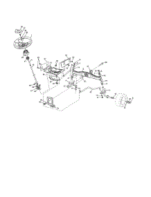 Steering parts for Ariens Front-Engine Lawn Tractor 936037 from AppliancePartsPros.com