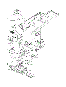 Drive parts for Ariens Front-Engine Lawn Tractor 93603700 from AppliancePartsPros.com