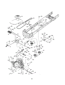Drive parts for Ariens Front-Engine Lawn Tractor 936038 from AppliancePartsPros.com