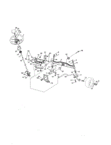 Steering parts for Ariens Front-Engine Lawn Tractor 936038 from AppliancePartsPros.com