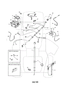 Electrical parts for Ariens Front-Engine Lawn Tractor 936039 from AppliancePartsPros.com