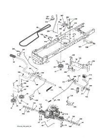 Drive parts for Ariens Front-Engine Lawn Tractor 936040 from AppliancePartsPros.com