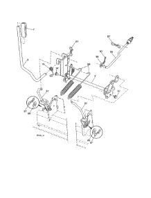Mower Lift parts for Ariens Front-Engine Lawn Tractor 936040 from AppliancePartsPros.com