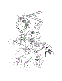 Mower Deck parts for Ariens Front-Engine Lawn Tractor 93604300 from AppliancePartsPros.com
