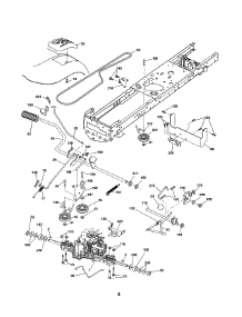 Drive parts for Ariens Front-Engine Lawn Tractor 936045 from AppliancePartsPros.com
