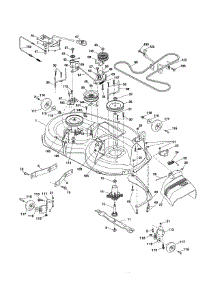 Mower Deck parts for Ariens Front-Engine Lawn Tractor 936045 from AppliancePartsPros.com