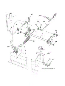 Mower Lift parts for Ariens Front-Engine Lawn Tractor 936045 from AppliancePartsPros.com