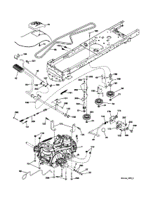 Drive parts for Ariens Front-Engine Lawn Tractor 936048 from AppliancePartsPros.com