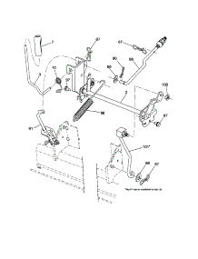 Mower Lift parts for Ariens Front-Engine Lawn Tractor 936050 from AppliancePartsPros.com