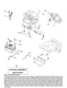 Engine parts for Ariens Front-Engine Lawn Tractor 936060 from AppliancePartsPros.com