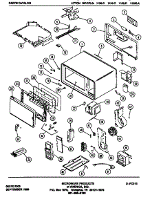 Mw Parts (1139.B) (1139.C) (1139.D) (11390.A) parts for Amana Countertop Microwave 941.002 from AppliancePartsPros.com