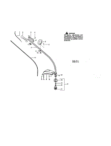 Driveshaft parts for Craftsman Gas Line Trimmer 944511460 from AppliancePartsPros.com