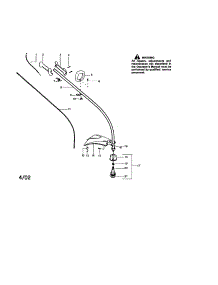 Driveshaft parts for Craftsman Gas Line Trimmer 944511461 from AppliancePartsPros.com