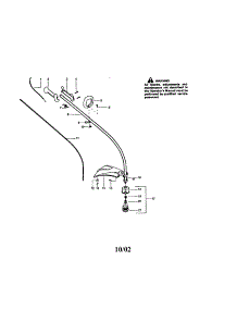 Driveshaft And Housing parts for Craftsman Gas Line Trimmer 944511462 from AppliancePartsPros.com