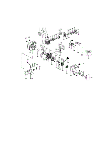 Crankcase parts for Craftsman Gas Line Trimmer 944512550 from AppliancePartsPros.com