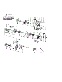 Crankcase / Crankshaft parts for Craftsman Gas Line Trimmer 944512560 from AppliancePartsPros.com