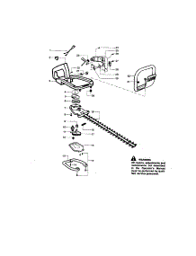 Handle / Blade parts for Craftsman Hedge Trimmer 944514320 from AppliancePartsPros.com