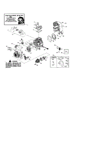 Engine parts for Craftsman Gas Line Trimmer 944515580 from AppliancePartsPros.com