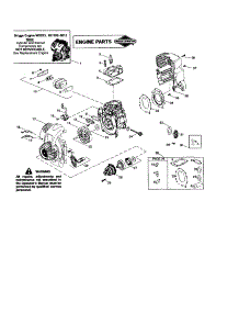 Engine parts for Craftsman Gas Line Trimmer 944515581 from AppliancePartsPros.com
