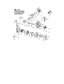 Cylinder / Crankshaft / Crankcase parts for Craftsman Gas Leaf Blower 944515741 from AppliancePartsPros.com
