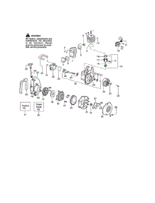 Crankcase / Muffler parts for Craftsman Gas Leaf Blower 944515743 from AppliancePartsPros.com