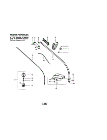 Driveshaft / Throttle parts for Craftsman Gas Line Trimmer 944517360 from AppliancePartsPros.com