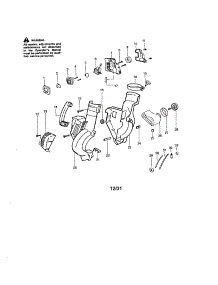 Housing / Crankcase parts for Craftsman Gas Leaf Blower 944517741 from AppliancePartsPros.com