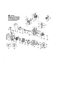 Flywheel / Piston parts for Craftsman Gas Leaf Blower 944517741 from AppliancePartsPros.com