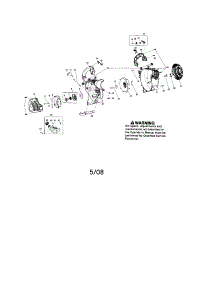Handle / Housing / Fuel Tank parts for Craftsman Gas Leaf Blower 944518250 from AppliancePartsPros.com