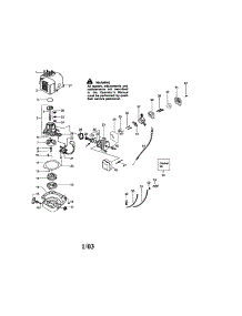 Shroud / Crankshaft parts for Craftsman Hedge Trimmer 944518321 from AppliancePartsPros.com