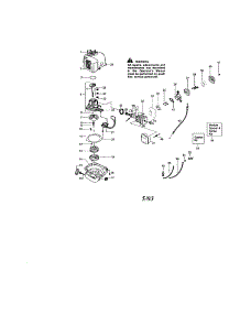 Shroud / Cylinder / Crankshaft parts for Craftsman Hedge Trimmer 944518322 from AppliancePartsPros.com