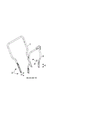 Lower Tube parts for Craftsman Gas Snowblower 944524410 from AppliancePartsPros.com