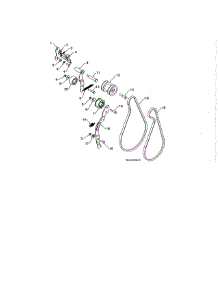 Pulleys / Belts parts for Craftsman Gas Snowblower 944524410 from AppliancePartsPros.com