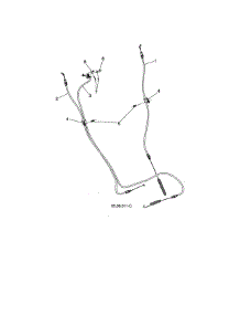 Cable Controls parts for Craftsman Gas Snowblower 944525412 from AppliancePartsPros.com