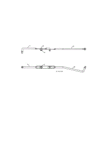 Shifter Rods parts for Craftsman Gas Snowblower 944528117 from AppliancePartsPros.com