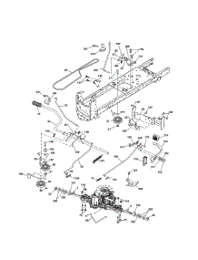 Drive parts for Craftsman Front-Engine Lawn Tractor 944603620 from AppliancePartsPros.com