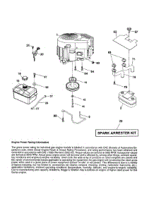 Engine parts for Craftsman Front-Engine Lawn Tractor 944603620 from AppliancePartsPros.com